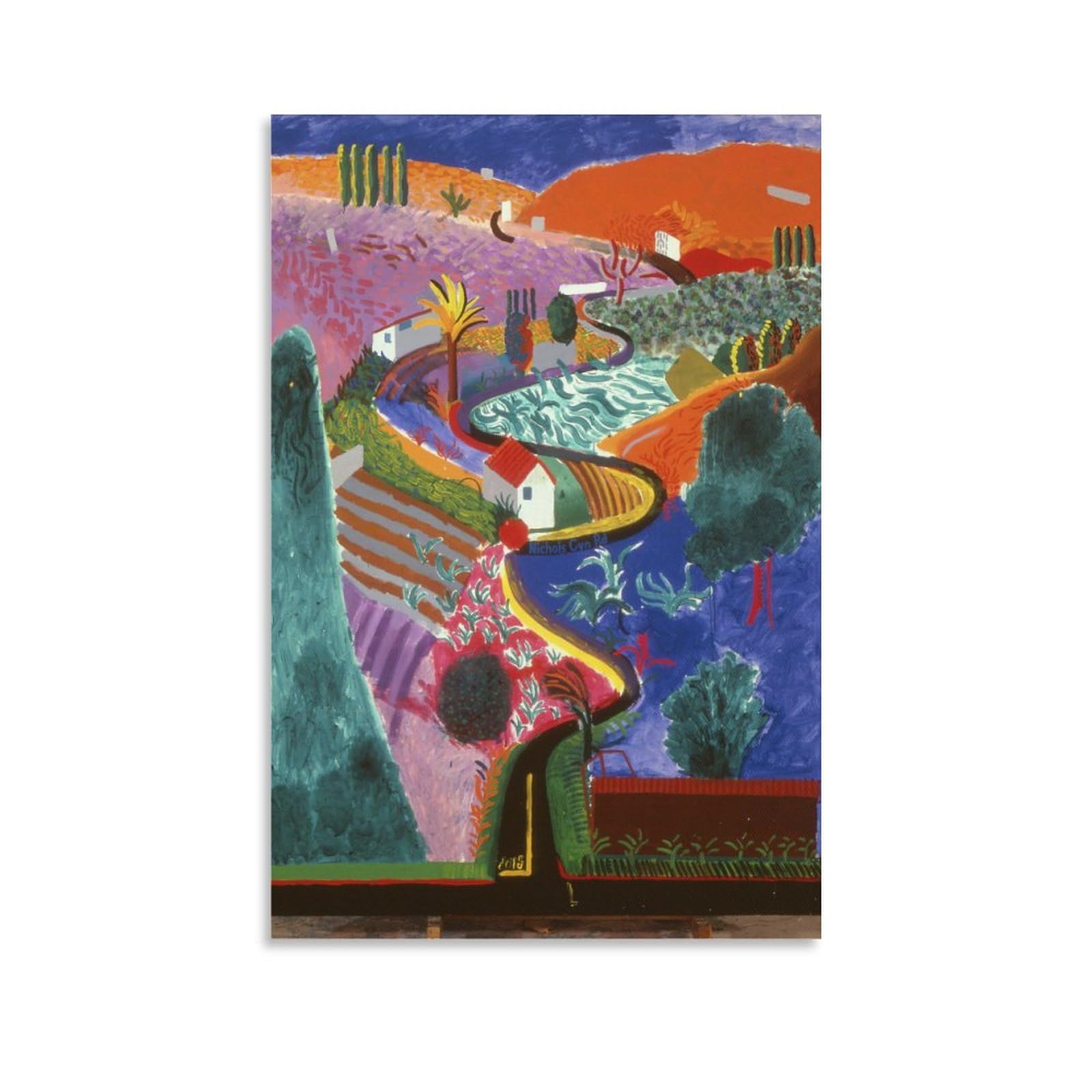 Amazon.co.jp: David Hockneyデビッドホックニーポップアート